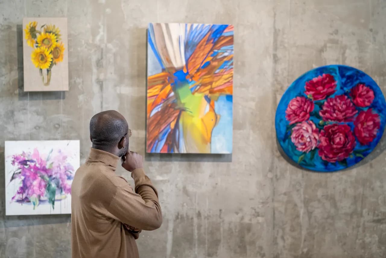 Contemporary art gallery exhibition in Phuket Old Town