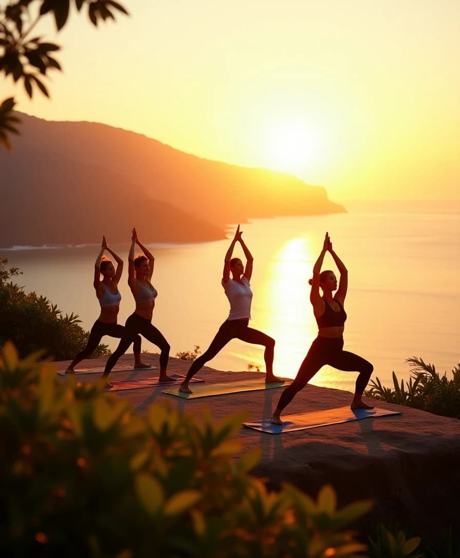 Yoga at Sunrise