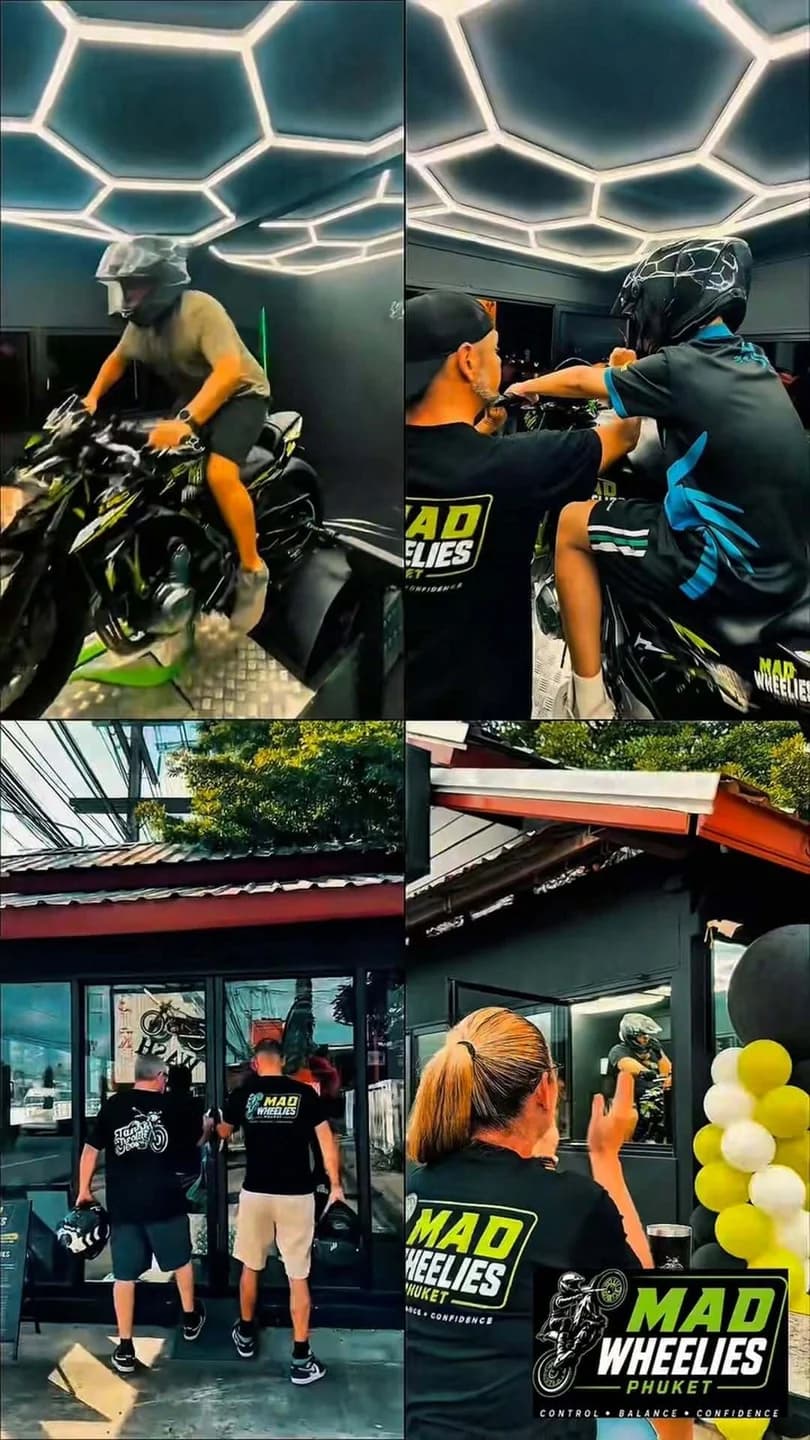 Wheelie Simulator Experience