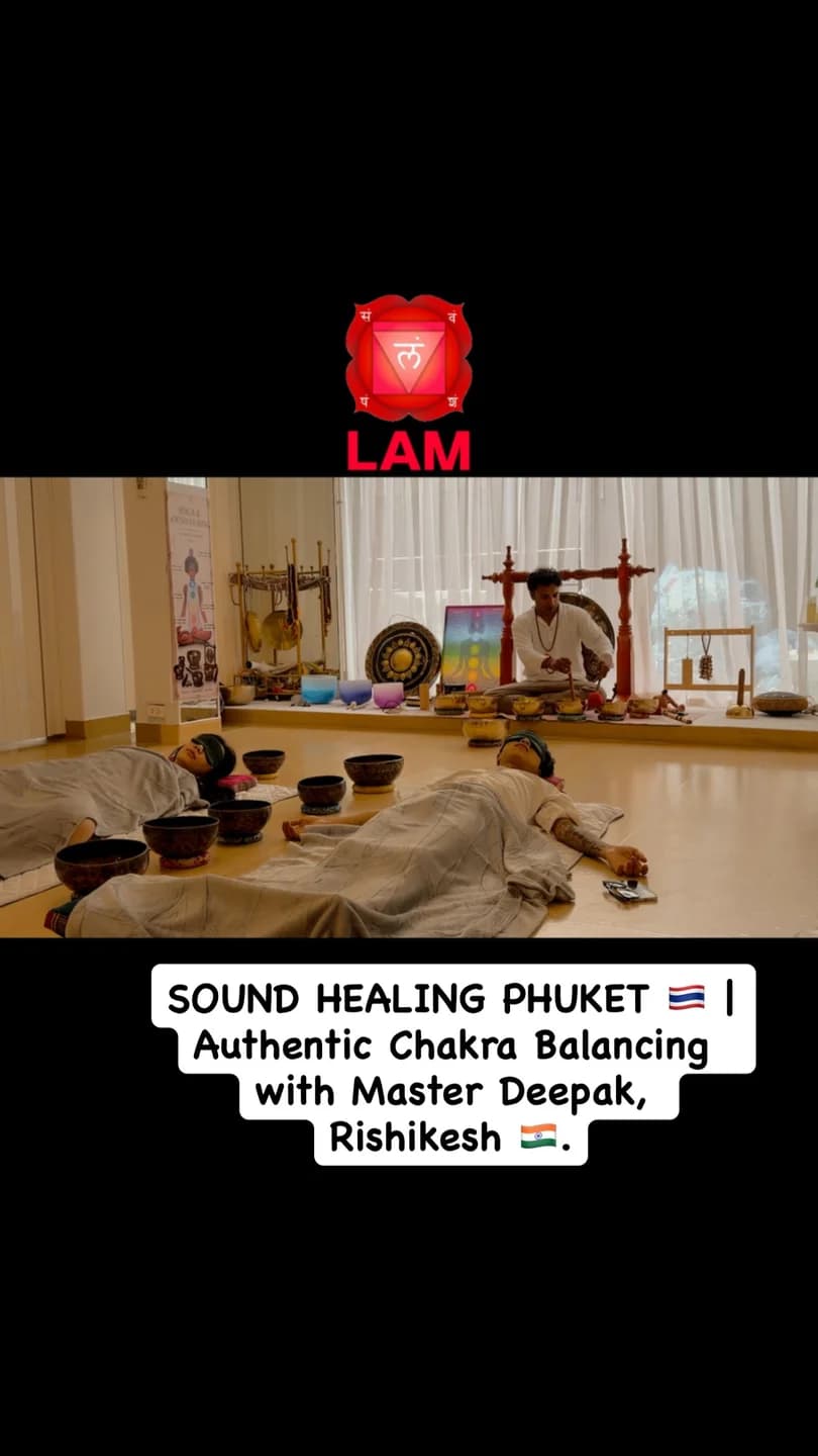 Full Chakra Balancing Sound Bath with Master Deepak - 2