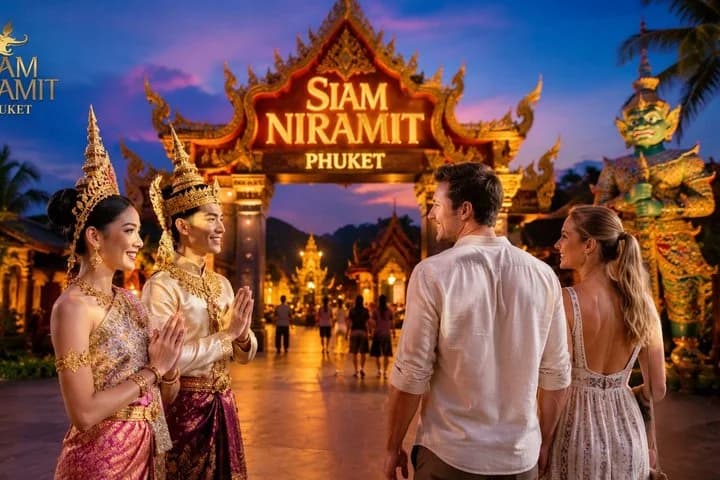 Discounted Ticket to Phuket Siam Niramit Show with Dinner