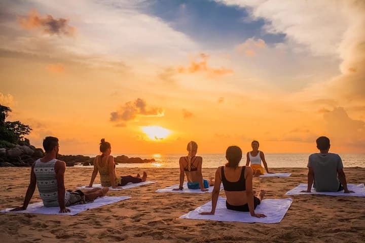 Beach Yoga Class in Phuket - 2