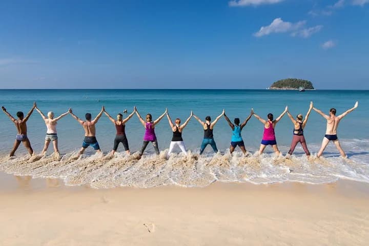 Beach Yoga Class in Phuket - 4