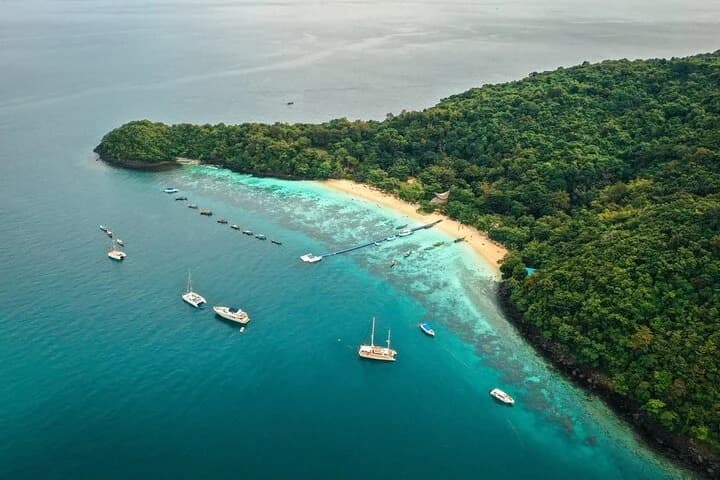 Coral Island Sunset Sailing Catamaran Half-Day Tour - 2