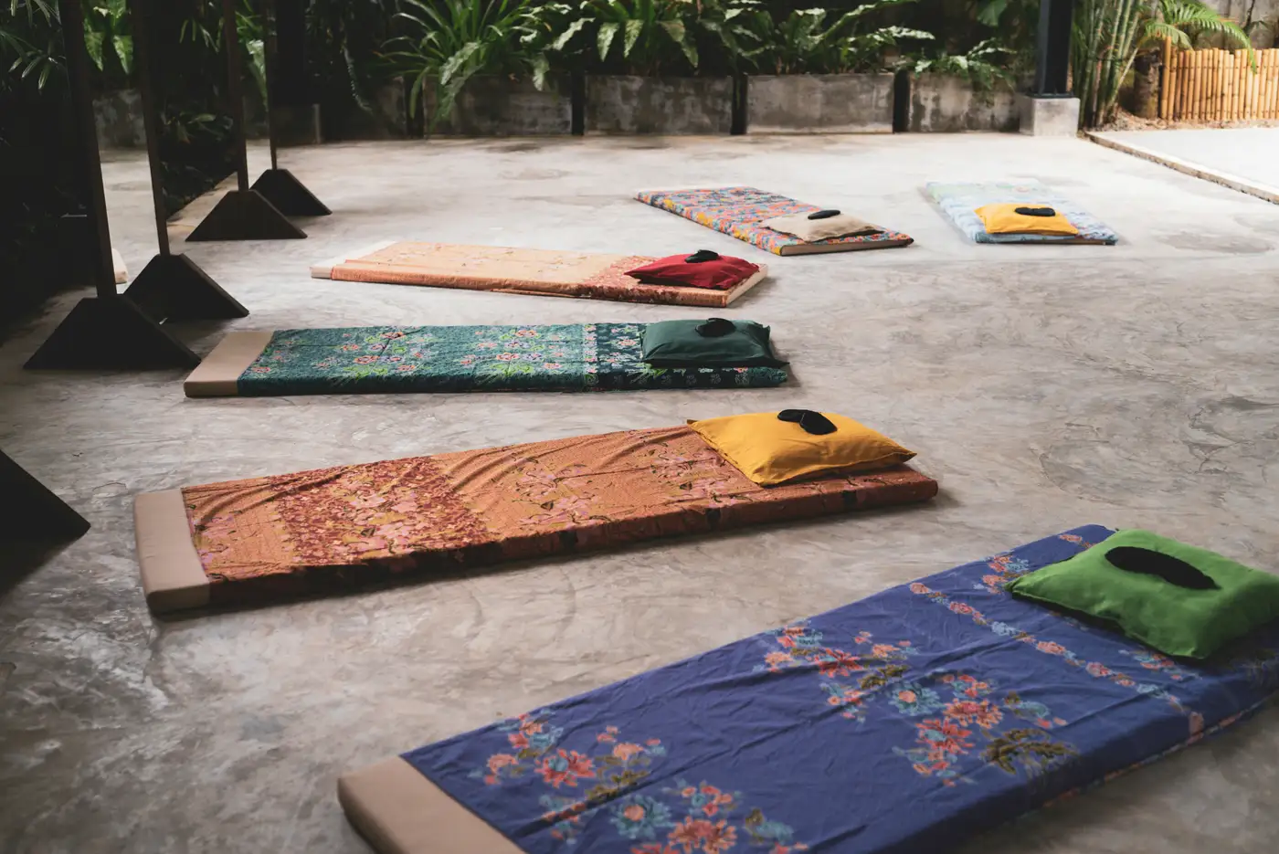 Studio interior at one of the best yoga studios Phuket offers