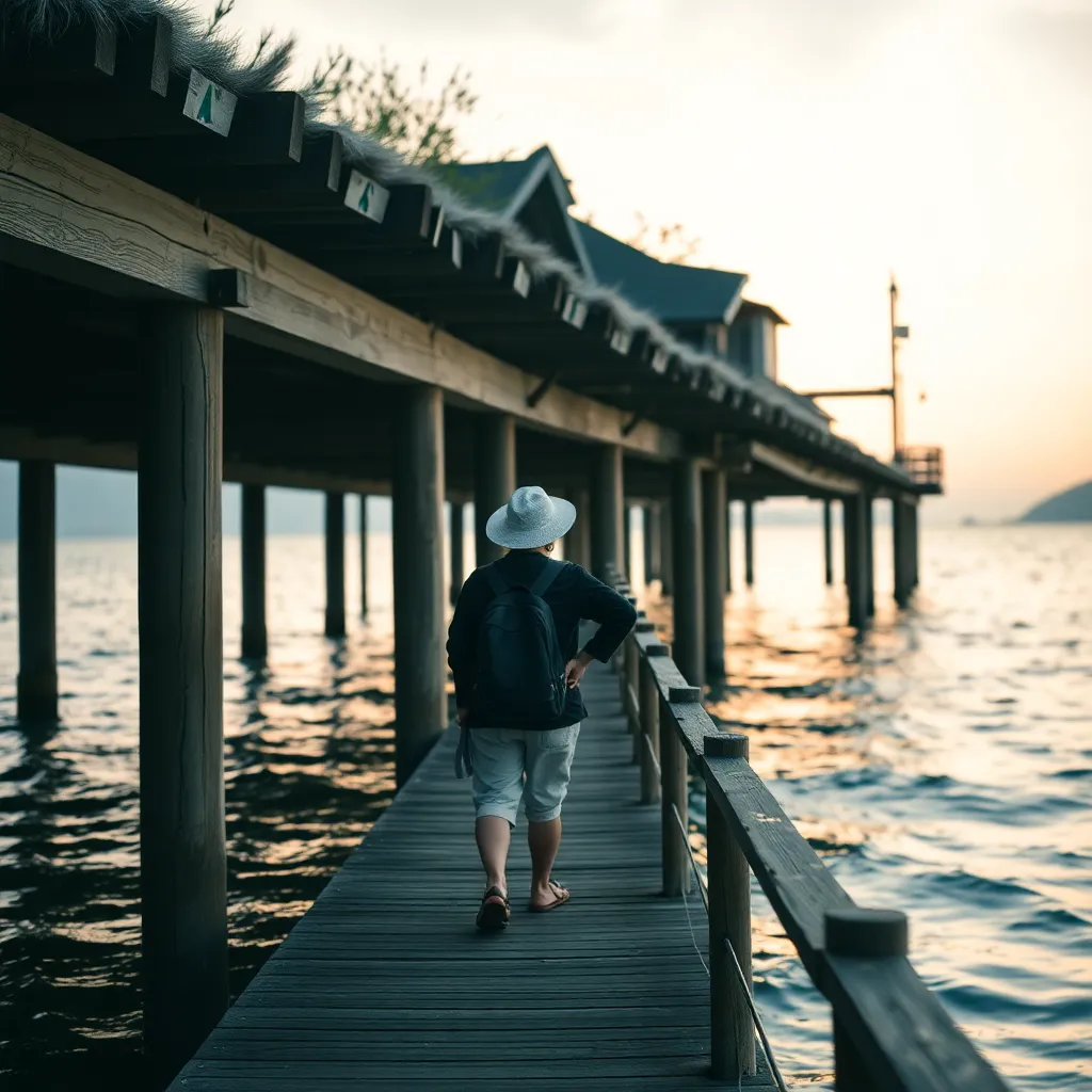 Tonsai Pier on Koh Phi Phi where ferries from Phuket arrive inside the national park