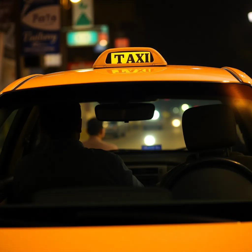 What are Phuket taxi prices in 2026, a metered taxi waiting on a Phuket street